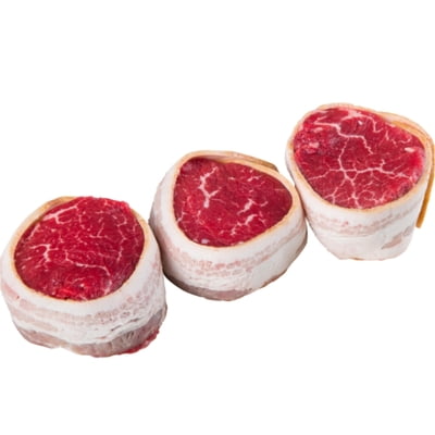 Steaks, 6 x AAA Bacon Wrapped Tenderloin Steaks, 6 x AAA Bacon Wrapped Tenderloin