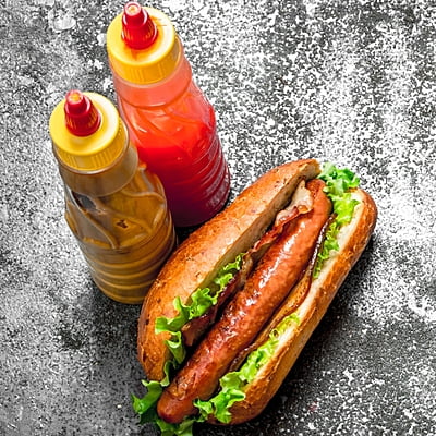 Hotdogs, 5lbs All Beef 7" Hotdogs, 5lbs All Beef 7"